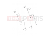 Harley-Davidson 2015 SPORTSTER SUPERLOW  - XL883L BRAKE LINES, FRONT - NON-ABS