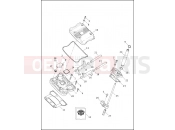 Harley-Davidson 2015 SPORTSTER SUPERLOW  - XL883L ROCKER ARM ASSEMBLY & PUSHRODS