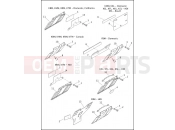 Harley-Davidson 2015 TOURING ULTRA CLASSIC  - FLHTCU LICENSE PLATE BRACKETS