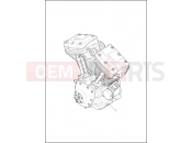 ENGINE ASSEMBLY - TWIN CAM 103â¢ - Harley-Davidson CVO ROAD KING - FLHR 103 2014