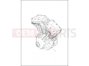 ENGINE ASSEMBLY - TWIN CAM 110â¢ - Harley-Davidson CVO ROAD KING - FLHR 103 2014