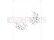 FOOTBOARDS - Harley-Davidson CVO ROAD KING - FLHR 103 2014