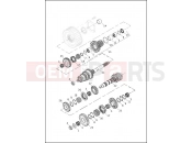 TRANSMISSION GEARS - Harley-Davidson CVO ROAD KING - FLHR 103 2014