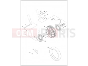 WHEEL, FRONT - Harley-Davidson CVO ROAD KING - FLHR 103 2014