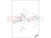 BRAKE LINE & MODULE, REAR, ABS - Harley-Davidson CVO SOFTAIL DELUXE - FLSTNSE 2014