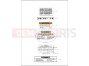 LABELS - Harley-Davidson CVO SOFTAIL DELUXE - FLSTNSE 2014
