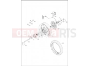 WHEEL, FRONT - Harley-Davidson CVO SOFTAIL DELUXE - FLSTNSE 2014