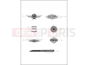 Harley-Davidson 2014 SOFTAIL FAT BOY  - FLSTF 103 FUEL TANK TRIM
