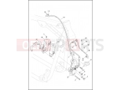 Harley-Davidson 2014 SOFTAIL FAT BOY LO  - FLSTFB BRAKE LINES, FRONT, ABS