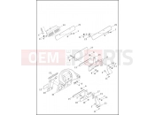 Harley-Davidson 2014 SOFTAIL FAT BOY LO  - FLSTFB LICENSE PLATE BRACKETS - FLSTC, FLSTF, FLSTN, FLSTFB & FXST
