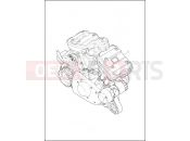 Harley-Davidson 2014 SPORTSTER SUPERLOW  - XL883L ENGINE ASSEMBLY