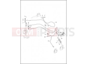 BRAKE LINES, FRONT - ABS - Harley-Davidson ROAD KING CLASSIC - FLHRC 2014