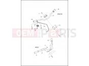 Harley-Davidson 2014 VRSC VRSCDX NIGHT ROD SPECIAL  - VRSCDX HANDLEBAR & THROTTLE CONTROL