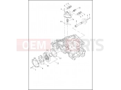 Harley-Davidson 2014 VRSC V-ROD MUSCLE  - VRSCF 105 WATER PUMP & THERMOSTAT