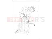 Harley-Davidson 2013 CVO/CUSTOM CVO ULTRA CLASSIC  - FLHTCUSE8 BRAKE LINES & MODULE, REAR - ABS