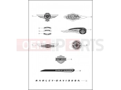Harley-Davidson 2013 SOFTAIL FAT BOY  - FLSTF 103 FUEL TANK TRIM