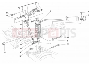DUCATI 2001 Sporttouring ST4 REAR SHOCK ABSORBER » SWING ARM