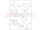 SEATS - Harley-Davidson ROAD KING - FLHR 2013