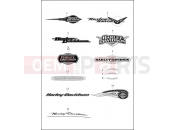 FUEL TANK TRIM - Harley-Davidson ROAD KING CLASSIC - FLHRC 2013