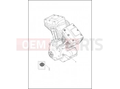 Harley-Davidson 2013 TOURING STREET GLIDE  - FLHX ENGINE ASSEMBLY - TWIN CAM 103â¢