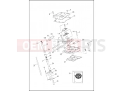 Harley-Davidson 2013 TOURING ROAD GLIDE CUSTOM  - FLTRX ROCKER ARM ASSEMBLY & PUSH RODS - TWIN CAM 103â¢