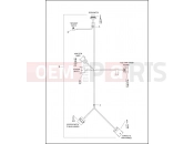 Harley-Davidson 2013 TOURING ROAD GLIDE CUSTOM  - FLTRX WIRING HARNESS, CONSOLE - FLHR & FLHRC
