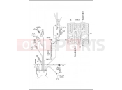 Harley-Davidson 2013 TOURING ROAD GLIDE CUSTOM  - FLTRX WIRING HARNESS, MAIN, ABS (FAIRING MODELS) (3 OF 6)