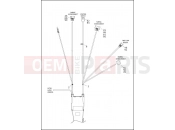 Harley-Davidson 2013 TOURING ROAD GLIDE CUSTOM  - FLTRX WIRING HARNESS, MAIN, NON-ABS (FAIRING MODELS) (1 OF 6)
