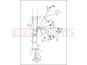 Harley-Davidson 2013 TOURING ROAD GLIDE CUSTOM  - FLTRX WIRING HARNESS, MAIN, NON-ABS (NON-FAIRING MODELS) (2 OF 5)