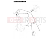 Harley-Davidson 2012 CVO/CUSTOM CVO ULTRA CLASSIC  - FLHTCUSE7 BRAKE LINES, FRONT - ABS