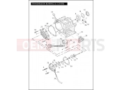 Harley-Davidson 2012 DYNA DYNA SWITCHBACK  - FLD 103 TRANSMISSION BEARINGS & COVERS