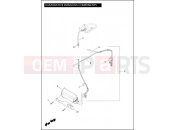 Harley-Davidson 2012 DYNA DYNA SUPER GLIDE CUSTOM  - FXDC EVAPORATIVE EMISSIONS COMPONENTS