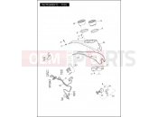 Harley-Davidson 2012 DYNA DYNA FAT BOB  - FXDF 103 INSTRUMENTS - FXDL