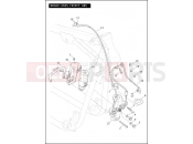 Harley-Davidson 2012 SOFTAIL FAT BOY  - FLSTF BRAKE LINES, FRONT, ABS