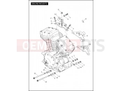 Harley-Davidson 2012 SOFTAIL BLACKLINE  - FXS ENGINE MOUNTS