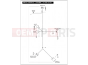 Harley-Davidson 2012 TOURING ROAD KING  - FLHR WIRING HARNESS, CONSOLE - FLHR & FLHRC