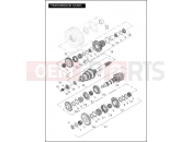 TRANSMISSION GEARS - Harley-Davidson ROAD KING CLASSIC - FLHRC 2012