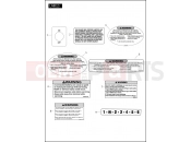 Harley-Davidson 2012 TOURING ELECTRA GLIDE ULTRA LIMITED  - FLHTK LABELS