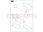 Harley-Davidson 2012 TOURING STREET GLIDE  - FLHX SEATS
