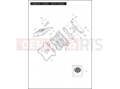 Harley-Davidson 2012 VRSC VRSCDX NIGHT ROD SPECIAL  - VRSCDX 105 CAMSHAFT COVERS - FRONT SHOWN