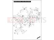 Harley-Davidson 2011 DYNA DYNA STREET BOB  - FXDB EXHAUST SYSTEM - FXDL, FXDC & FXDB (2 OF 2)