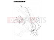 Harley-Davidson 2011 SOFTAIL SOFTAIL DELUXE  - FLSTN BRAKE LINES, FRONT, ABS