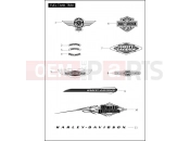 Harley-Davidson 2011 SOFTAIL SOFTAIL DELUXE  - FLSTN FUEL TANK TRIM