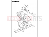 Harley-Davidson 2011 SOFTAIL CROSS BONES  - FLSTSB ENGINE MOUNTS