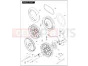 Harley-Davidson 2011 SOFTAIL CROSS BONES  - FLSTSB WHEELS, FRONT (2 OF 2)