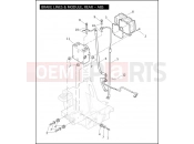 Harley-Davidson 2011 TOURING ULTRA CLASSIC  - FLHTCU 103 BRAKE LINES & MODULE, REAR - ABS