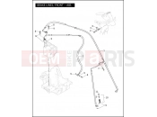 Harley-Davidson 2011 TOURING ULTRA CLASSIC  - FLHTCU 103 BRAKE LINES, FRONT - ABS