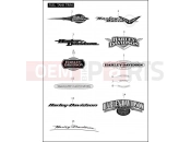 Harley-Davidson 2011 TOURING ULTRA CLASSIC  - FLHTCU 103 FUEL TANK TRIM