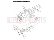 Harley-Davidson 2011 TOURING ULTRA CLASSIC  - FLHTCU 103 TRANSMISSION BEARINGS & COVERS