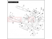 Harley-Davidson 2011 TOURING ROAD GLIDE CUSTOM  - FLTRX 103 EXHAUST SYSTEM